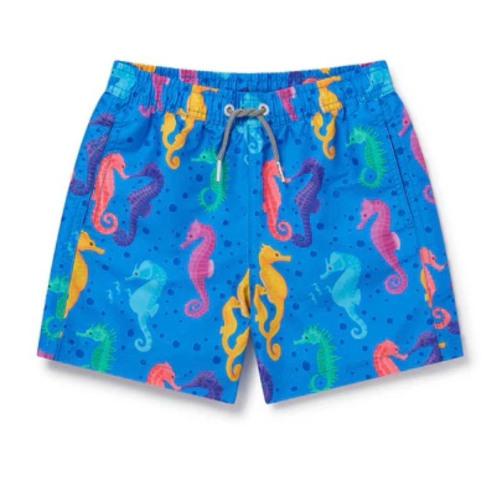 Boardies seahorse II kids swim trunks size 11-12 NWT